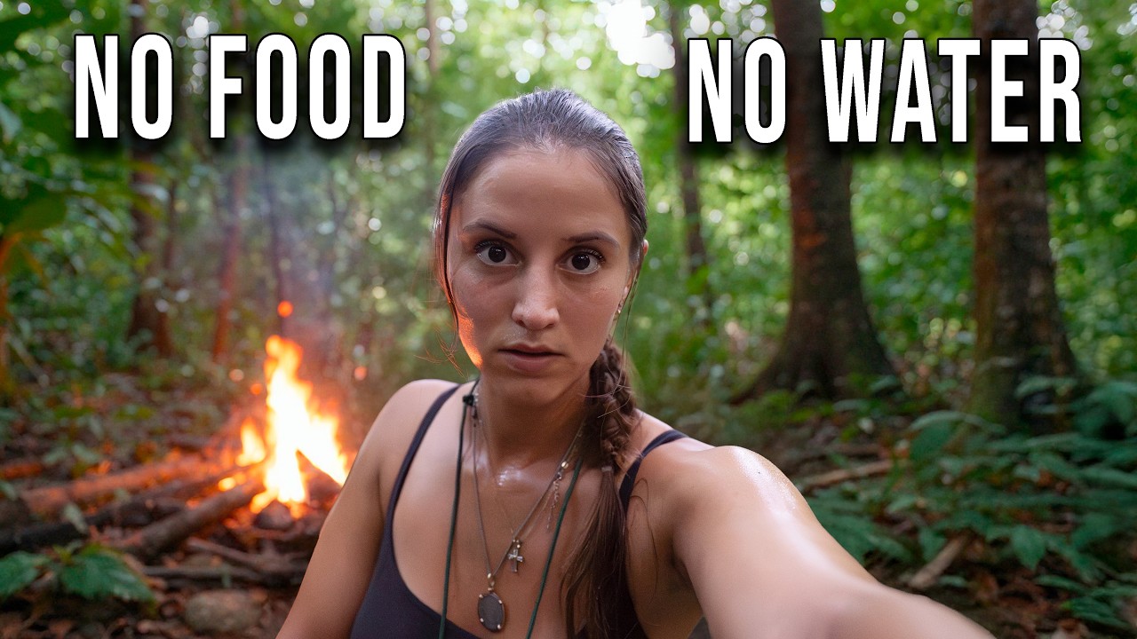 I survived 3 days alone in the Amazon jungle 🌿