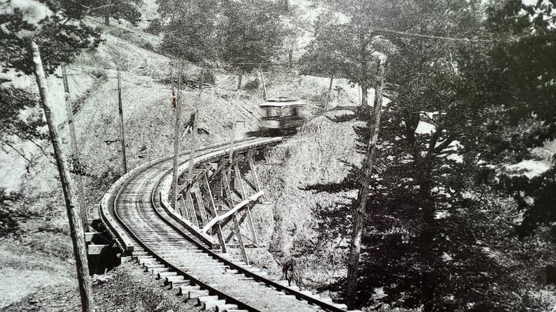 This Indiana trail features remnants of one of the earliest electric ...