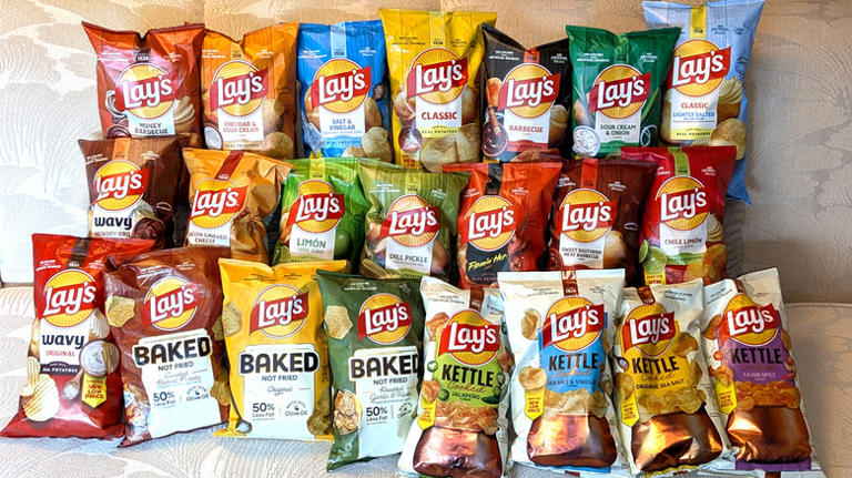 I tried and ranked 22 Lay's potato chip flavors so you don't have to