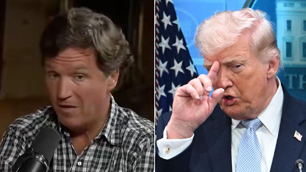 Tucker Carlson admits he's 'tormented' over 'playing a role' in Donald ...
