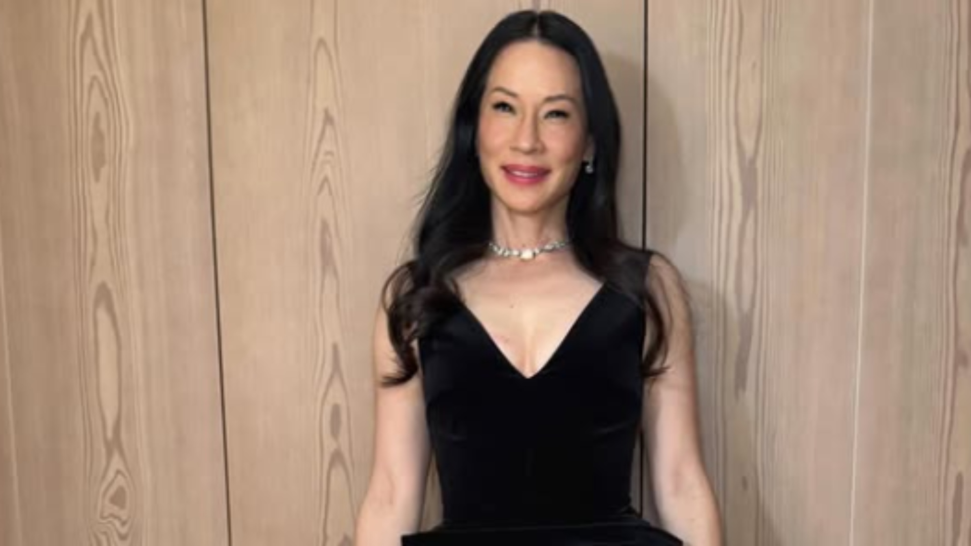 At 57, actress Lucy Liu dares to wear the most fascinating little black  dress of the moment