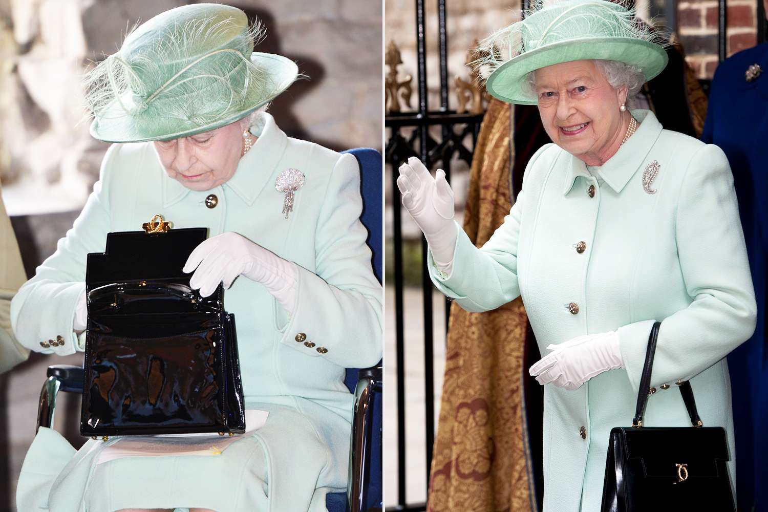 Queen Elizabeth's iconic handbag, featuring her 'preferred' tweak, is ...
