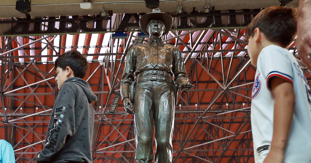 Texas Rangers’ new statue insults fans of color. Their gay fans know ...