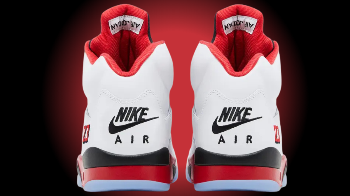 Air Jordan 5 'Fire Red' black tongue: Where to buy