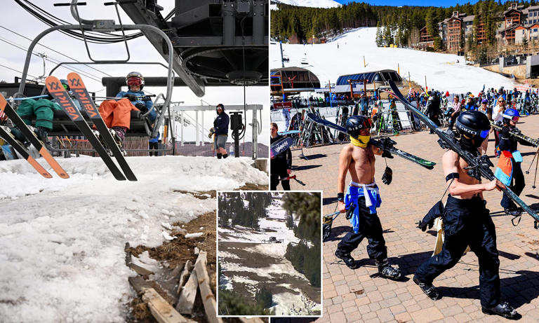 Colorado suffers disastrous ski season after warm weather forced its ...