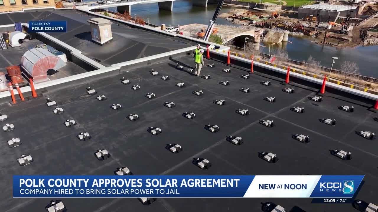 Polk County Board of Supervisors approves plan to put solar panels on jail