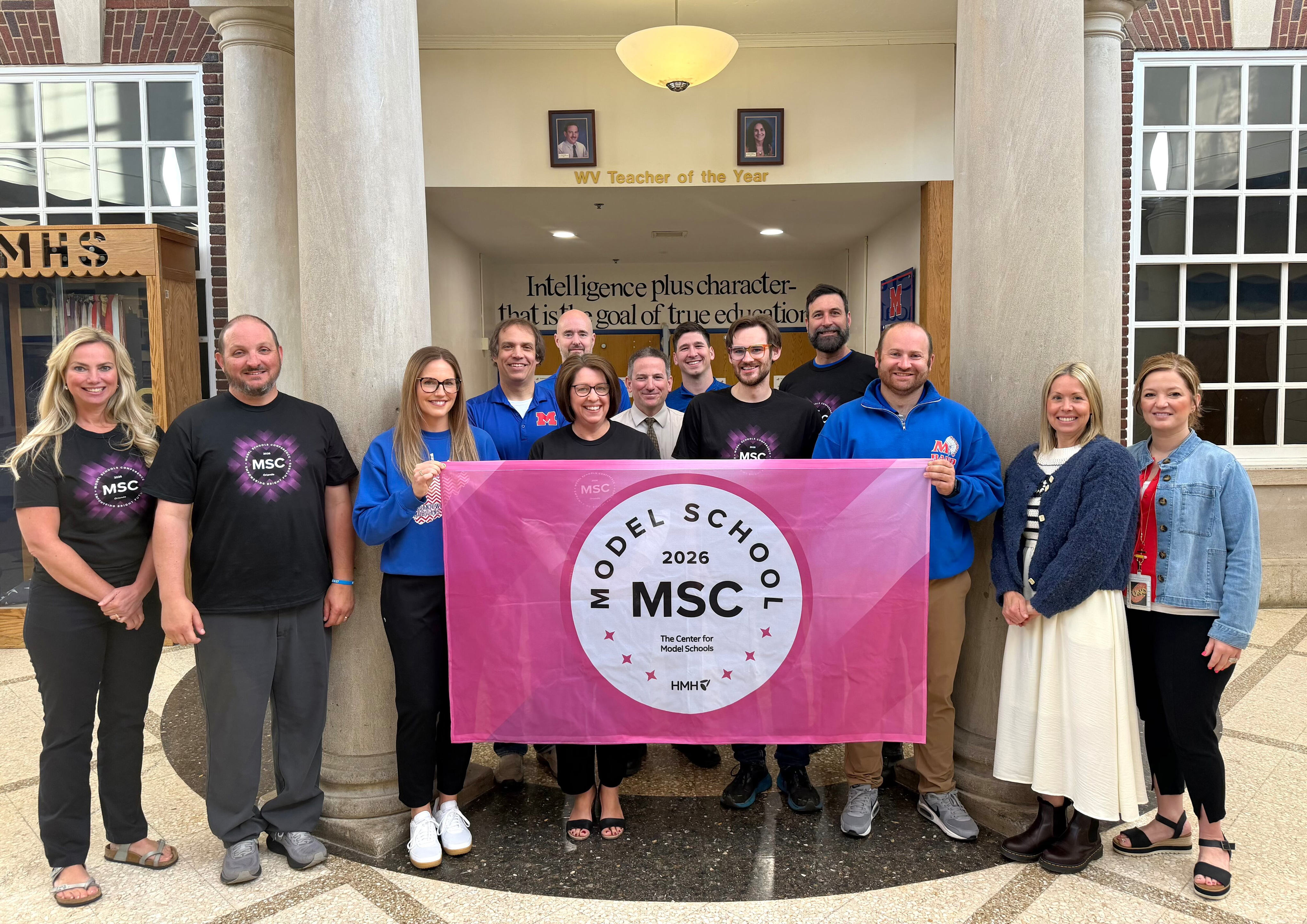 Morgantown High School recognized at 2026 Model Schools Conference