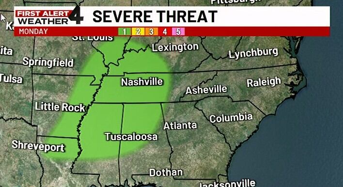 Multi-day severe weather threat across the US includes risk for Middle ...