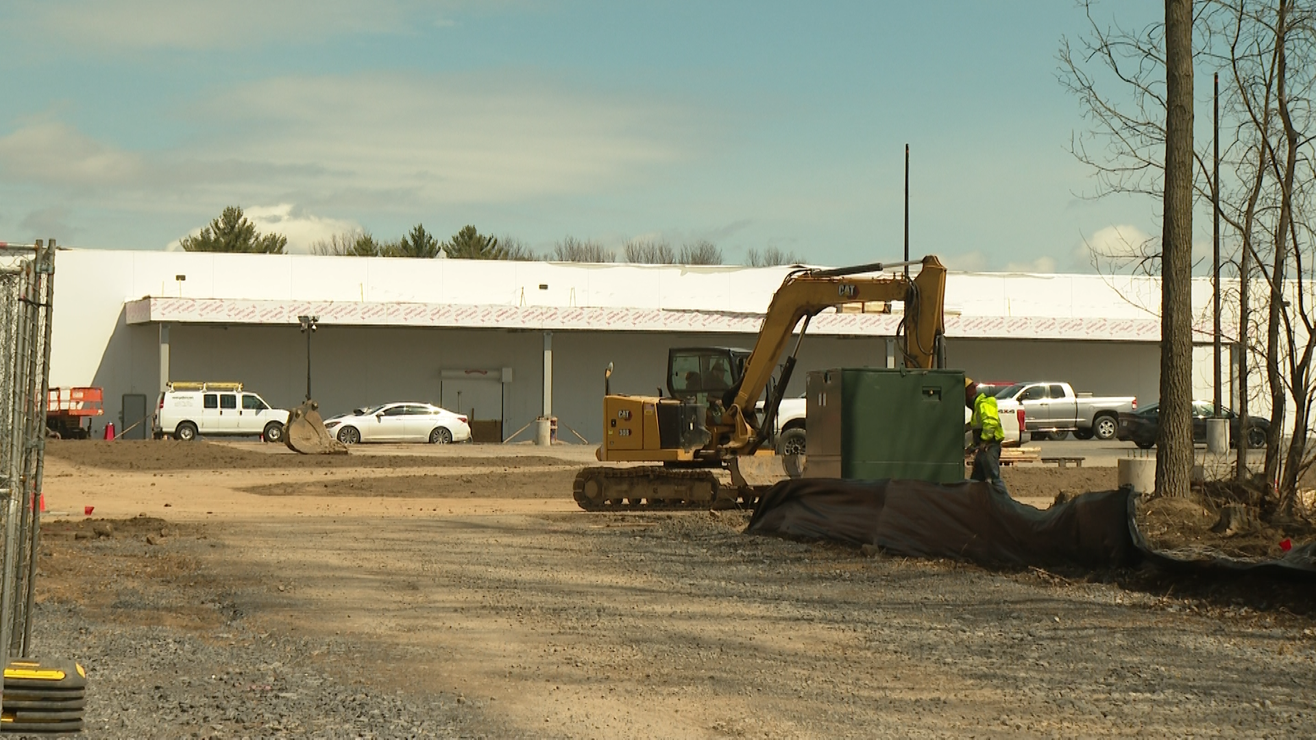 Amazon facility still under construction, set to bring new jobs to the ...