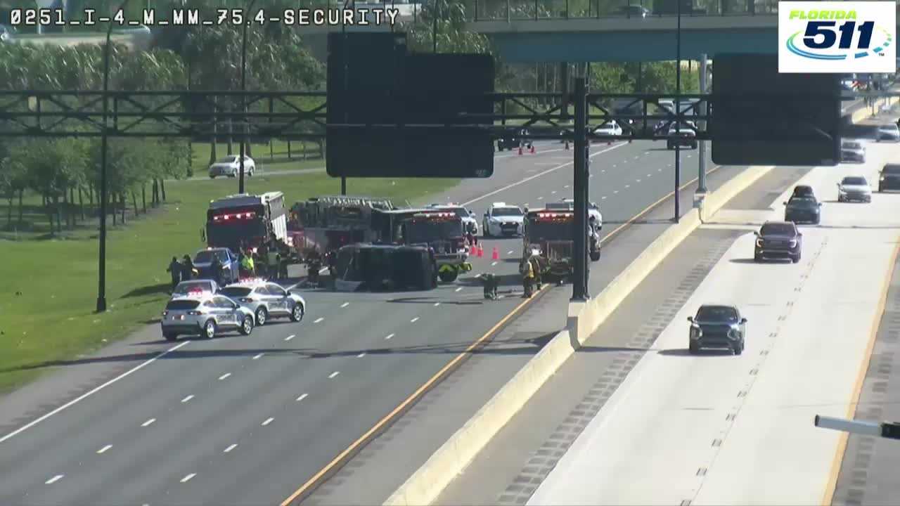 I-4 reopens after crash in Orange County on Tuesday evening