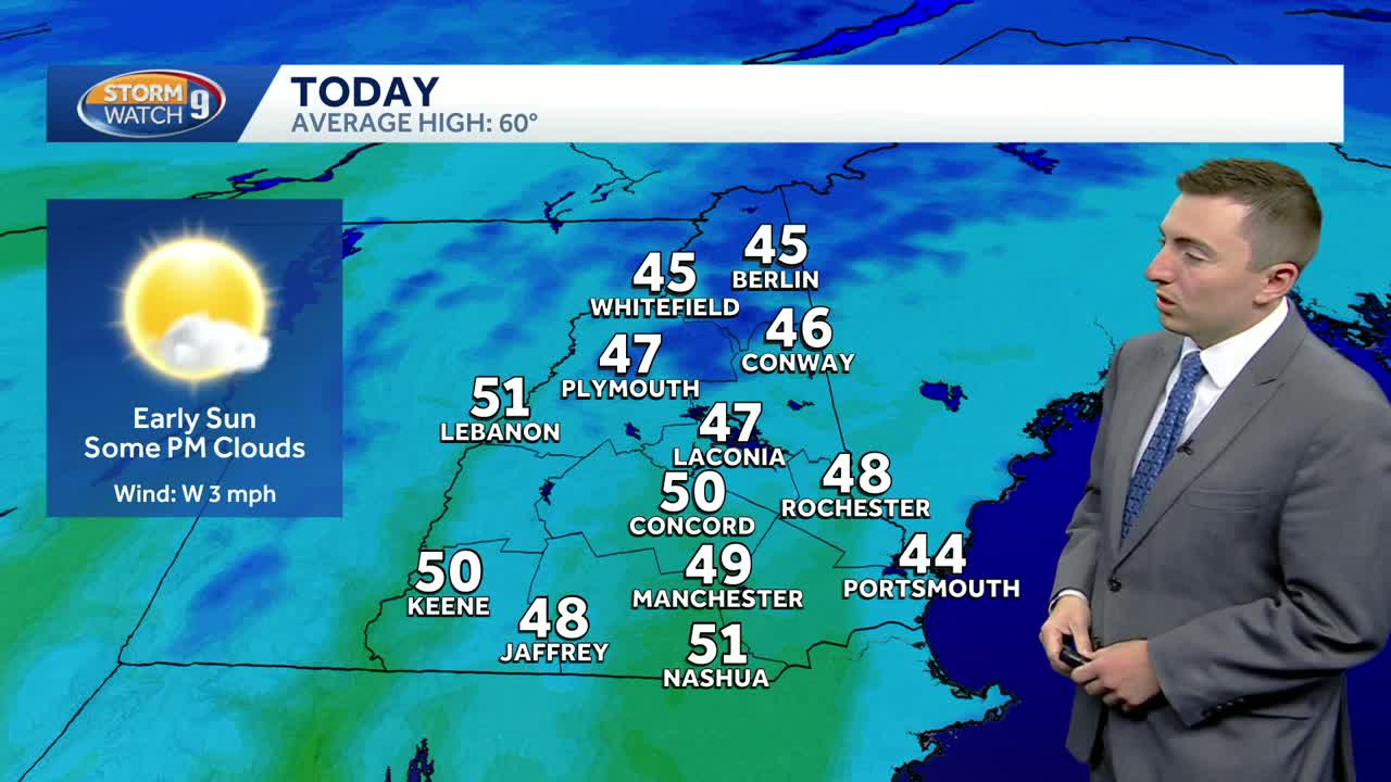 Video: Chilly weather before spring-like temperatures return