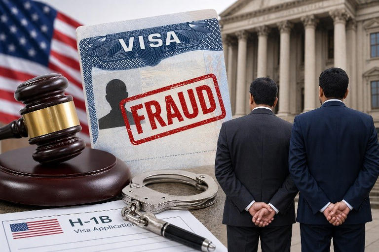 H-1B visa scam busted: Two Indian-origin men plead guilty in shocking ...