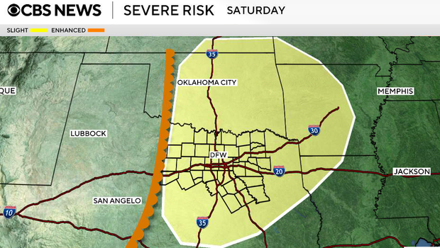 Storm chances return to North Texas this weekend after midweek clearing