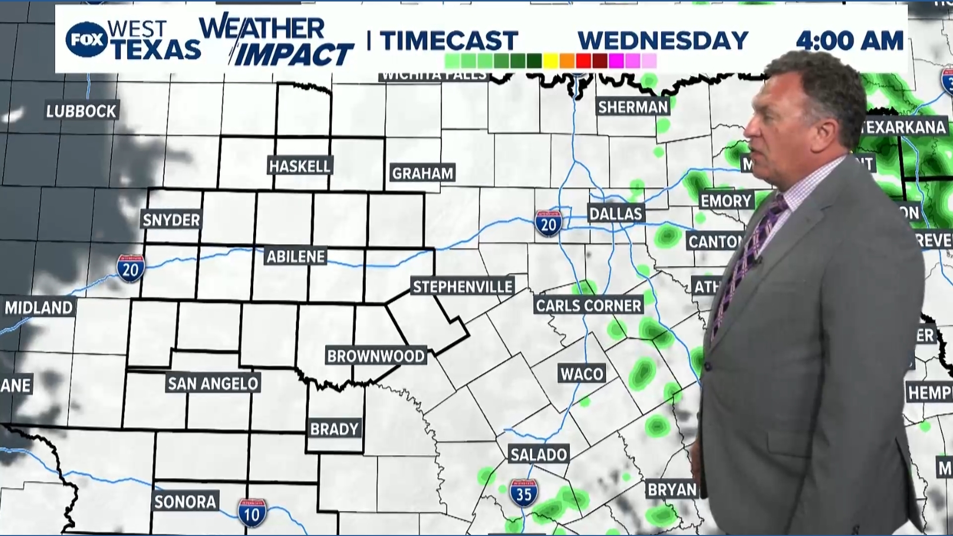 West Texas weather outlook mild storm risk followed by early heat surge