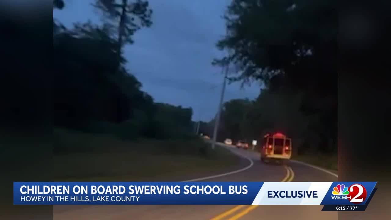 School bus driver caught on video driving recklessly in Lake County now ...