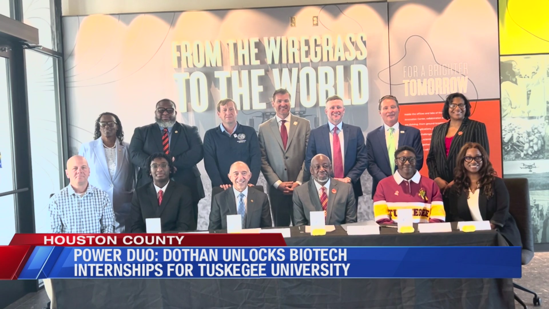 Power duo: Dothan unlocks biotech internships for Tuskegee University
