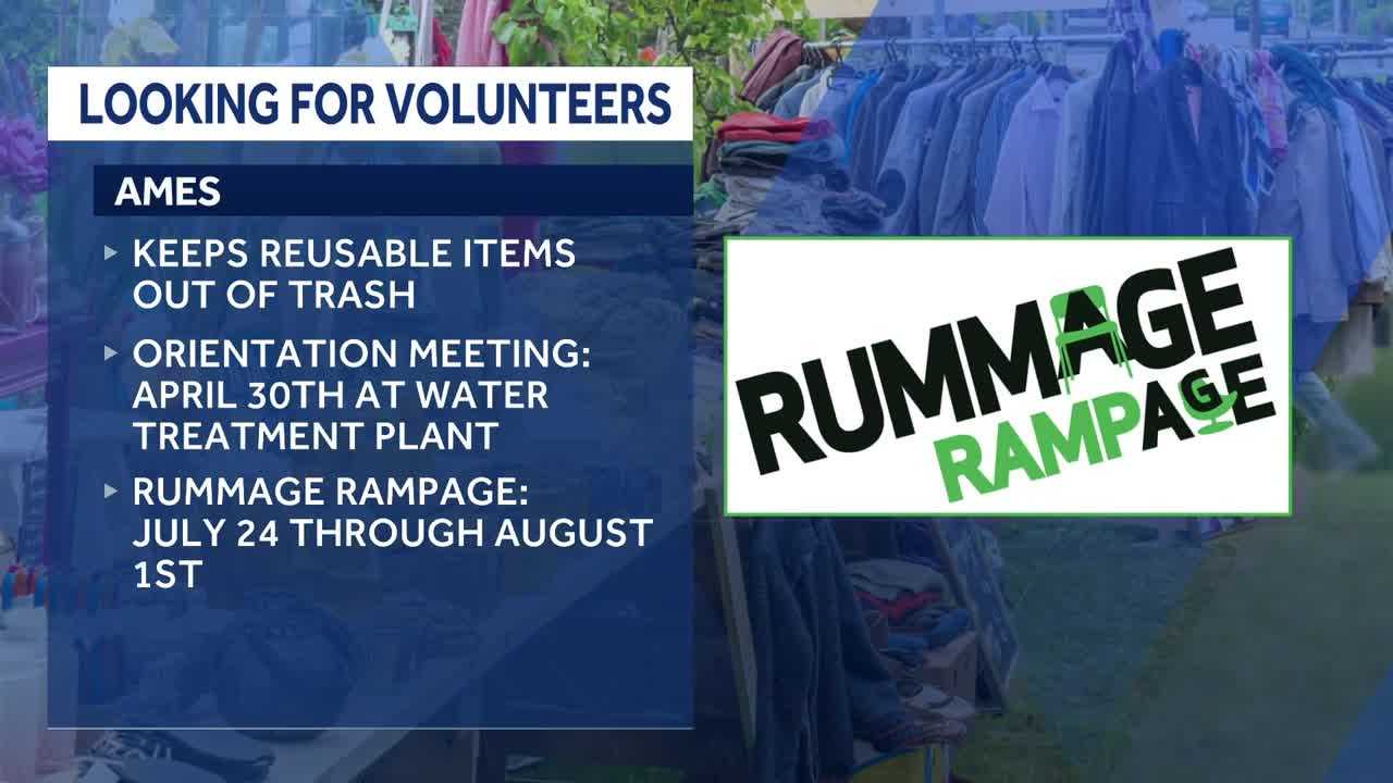 City of Ames asks for help with 10th annual Rummage Rampage event