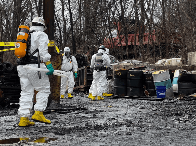 York County salvage fire response team demobilizing