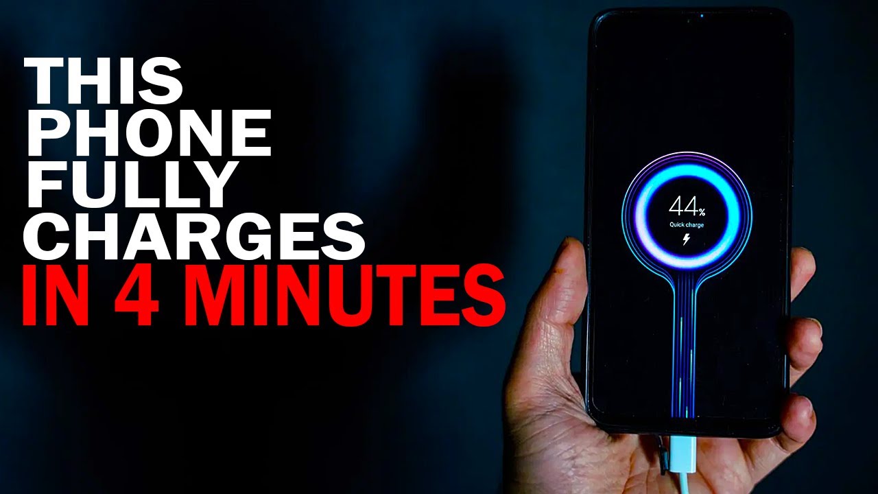 Realme 320W SuperSonic charge: Full smartphone charge in 4 minutes!
