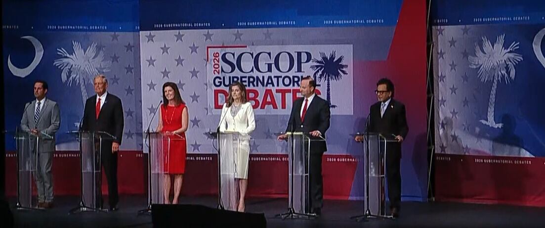 6 GOP candidates debate in Charleston in second race for SC governor