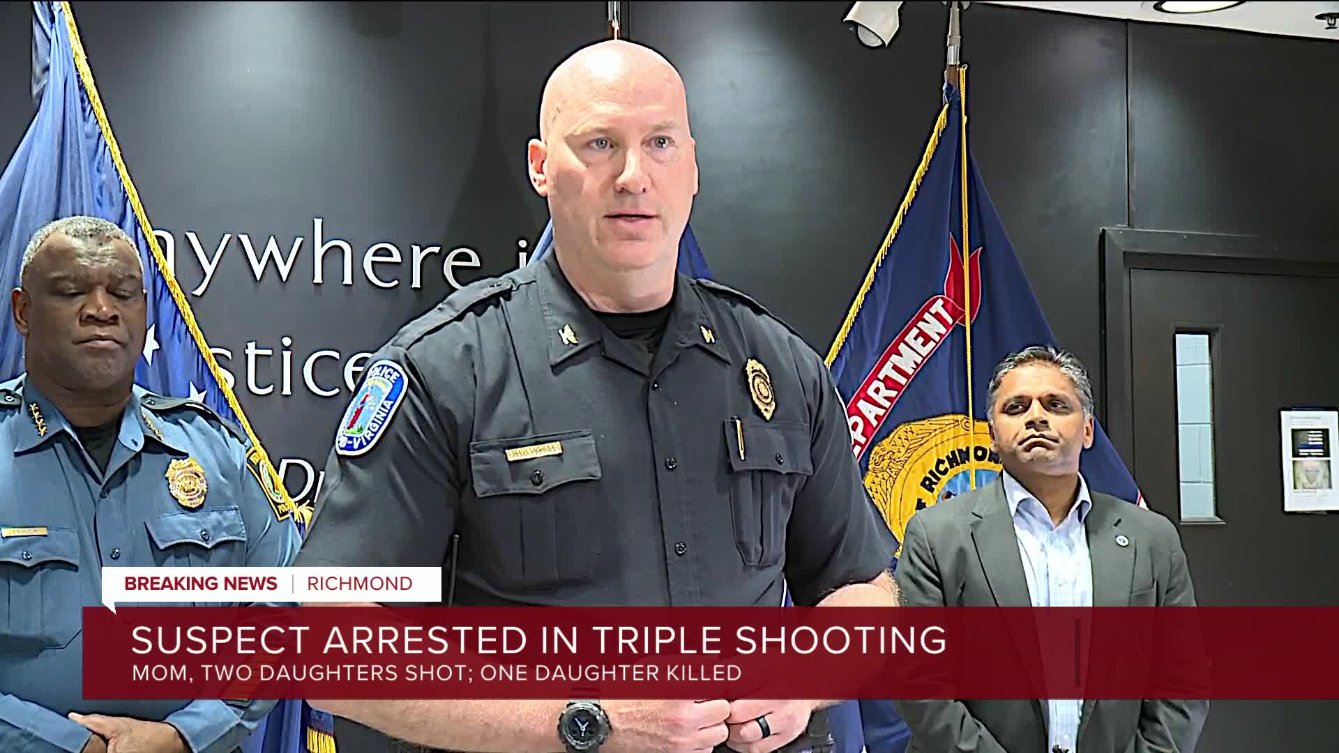 Suspect in custody after children and their mother shot in Richmond home