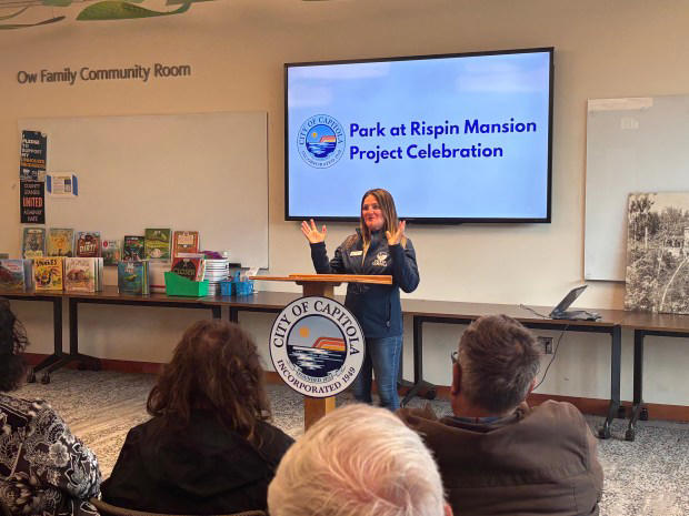 Capitola celebrates new park at Rispin Mansion