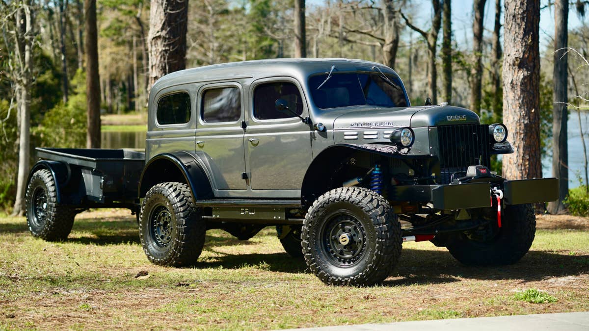 This WW2 military truck has a Hellcat V8 and costs $500,000