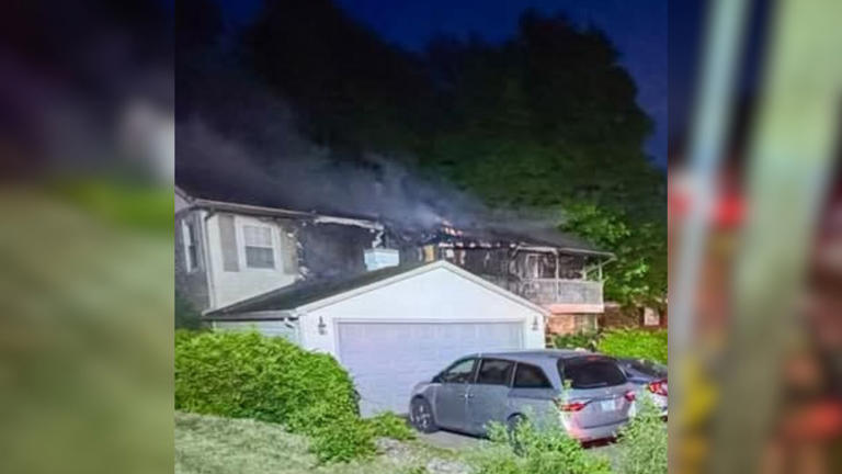 Firefighters deal with house fire Tuesday night in Ft. Branch