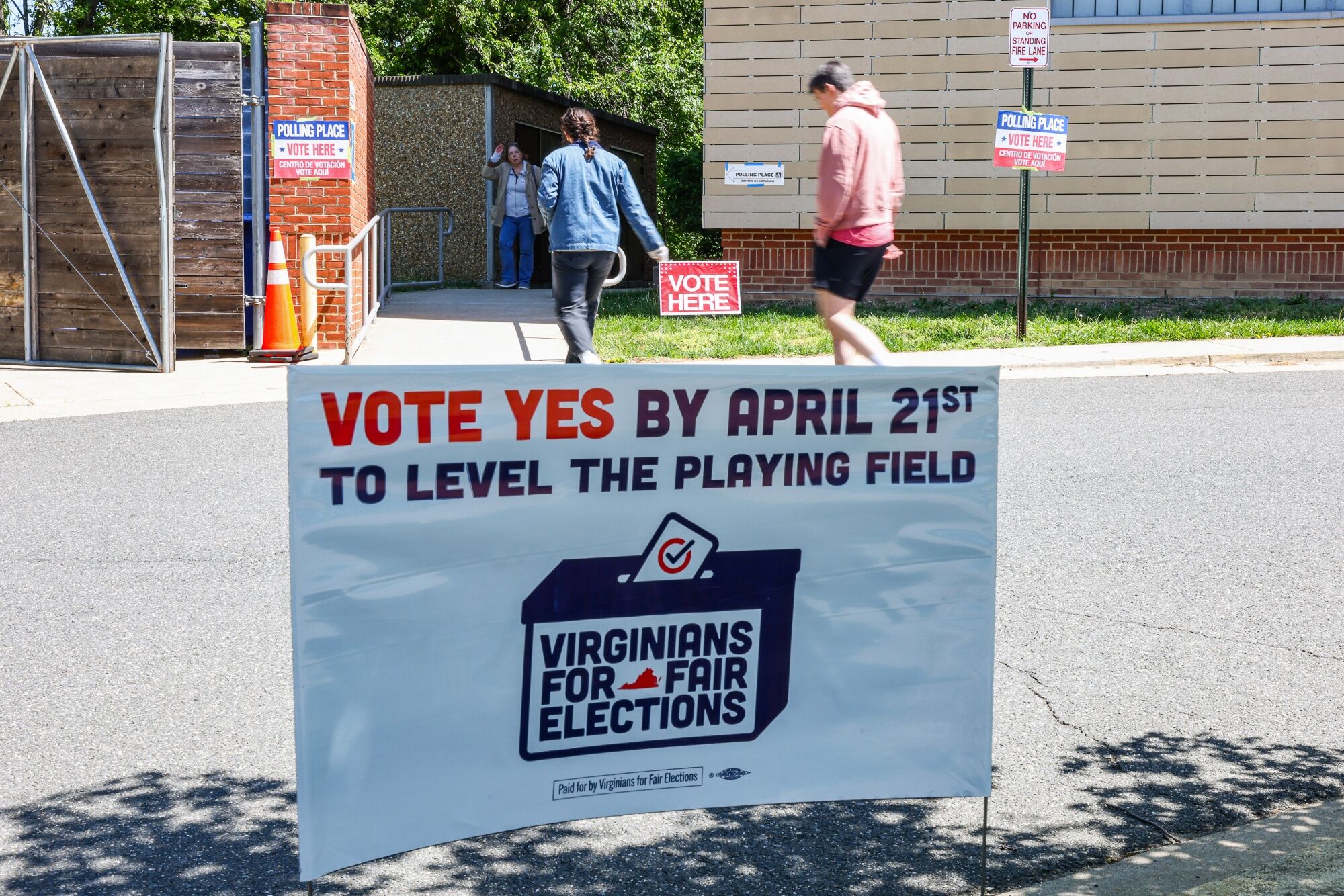 Virginia voters approve Democratic plan to redraw districts