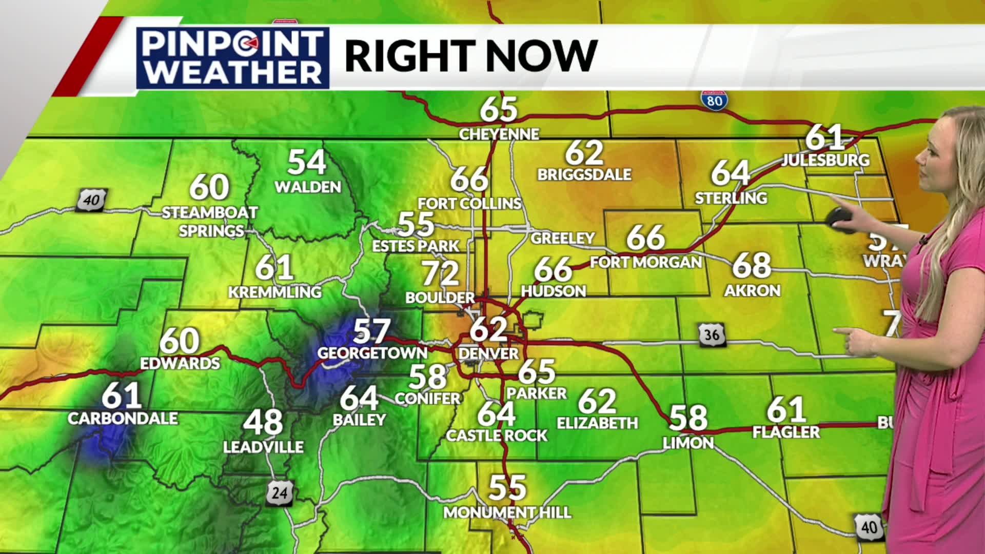 Denver weather: Windy and fire danger Wednesday