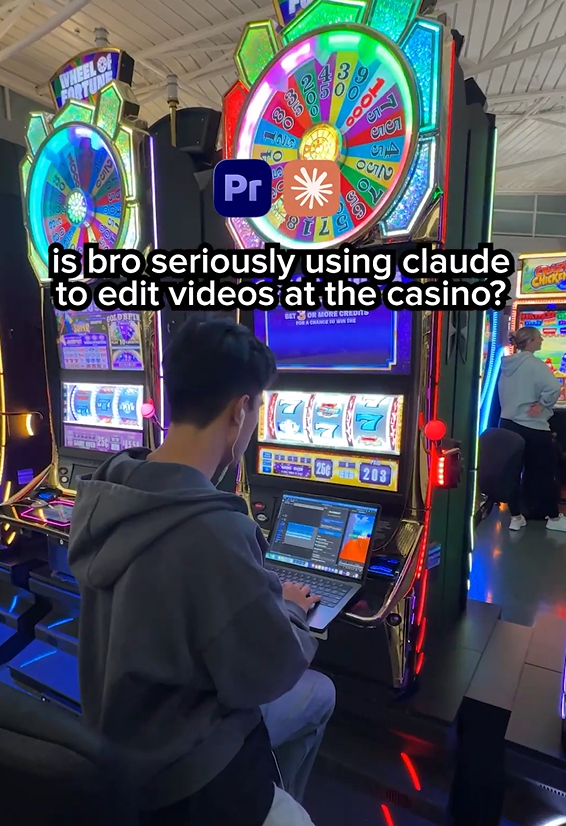 Premiere Pro x Claude AI at the casino: Editing workflow meets AI ...