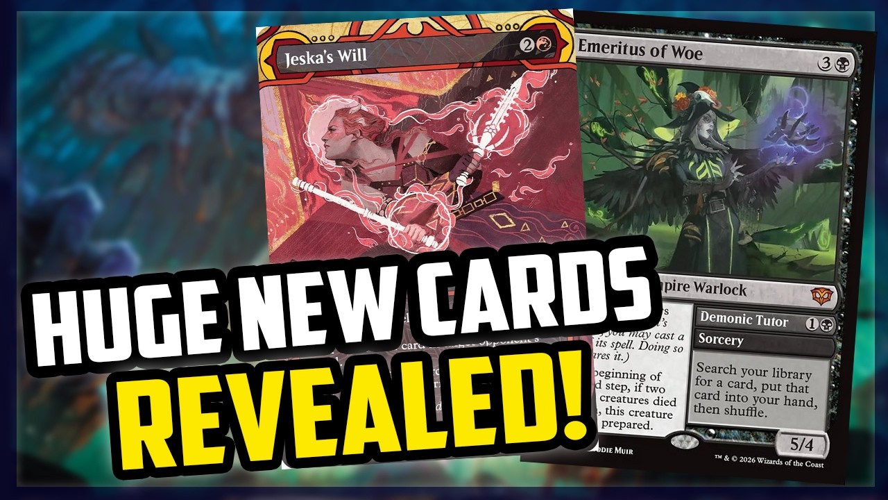 HUGE new reveals! Demonic Tutor in Secrets of Strixhaven!