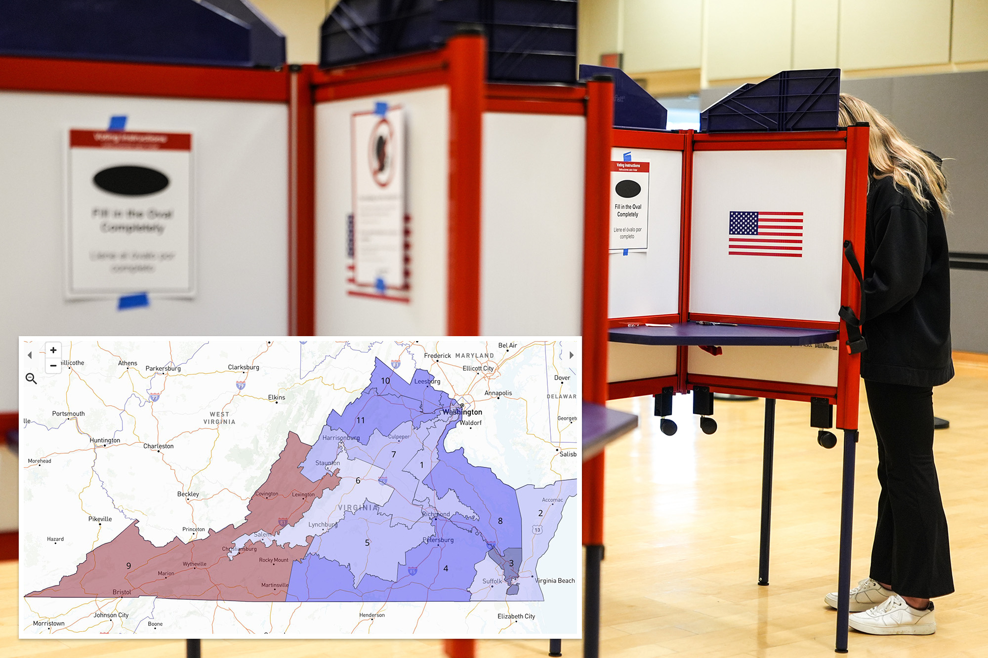 Virginia court blocks implementation of Democrat-drawn congressional ...