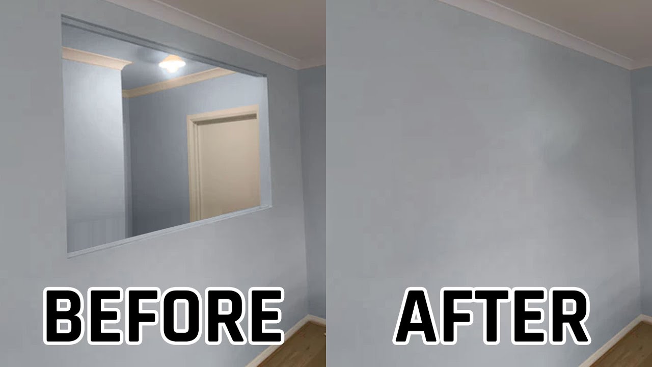 I transformed an ugly wall into something great! 🛠️