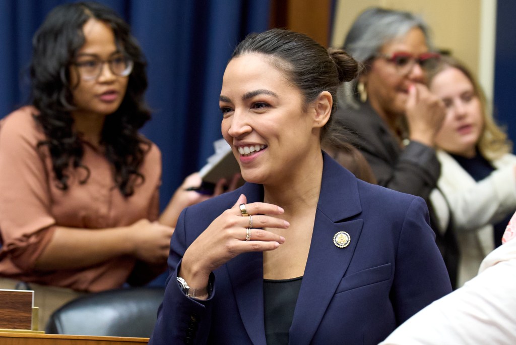 AOC’s ice-cold take on ex-aide’s congressional run stokes rumors of ...