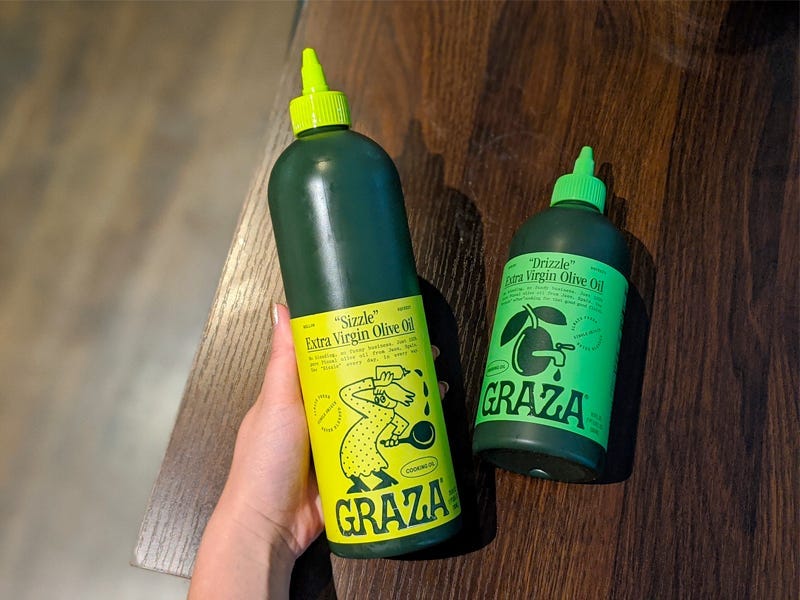 I tried Graza, the high-quality olive oil startup that's taking on ...