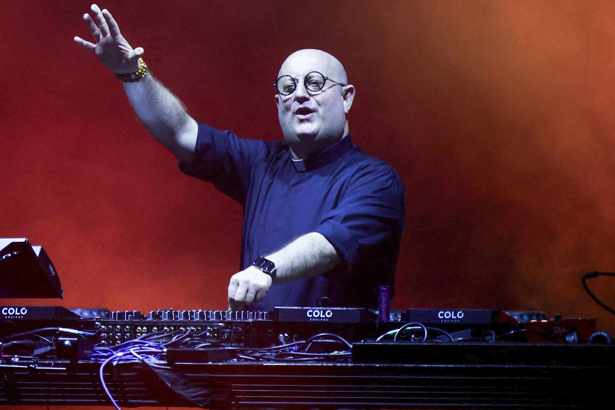 Priest hosts free rave for Pope Francis, spinning tracks from Bad Bunny ...
