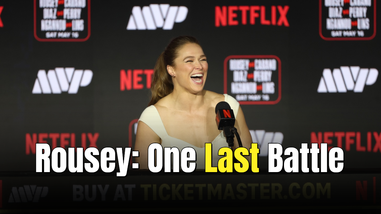 Ronda Rousey rules out future title run