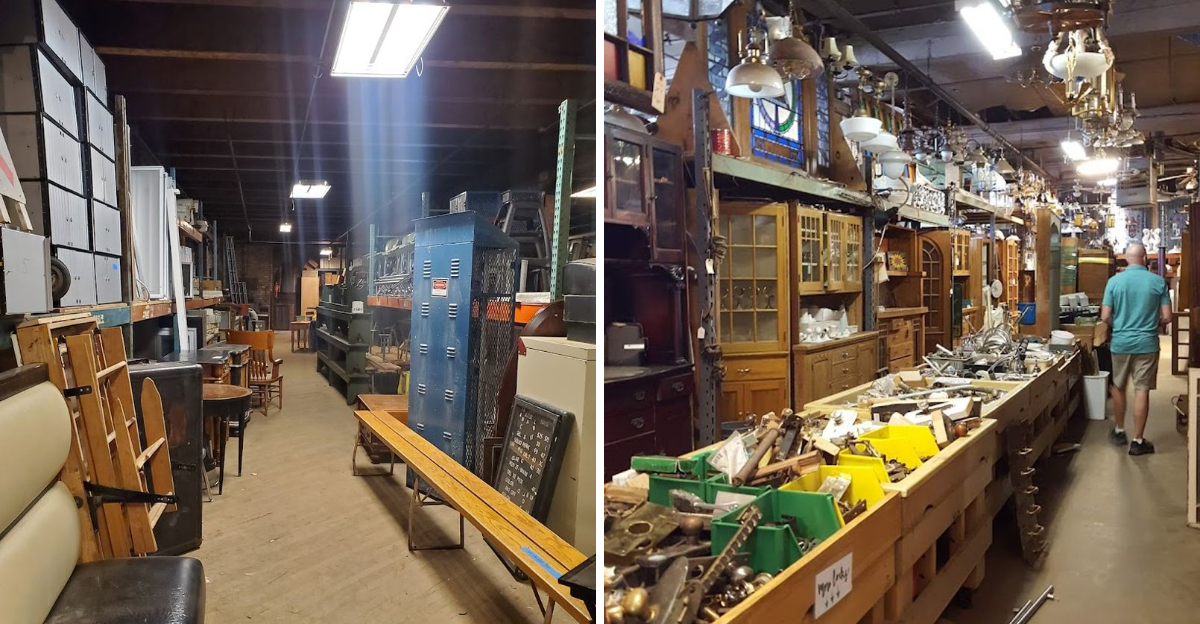 This massive Minnesota salvage center features 40,000 square feet of ...