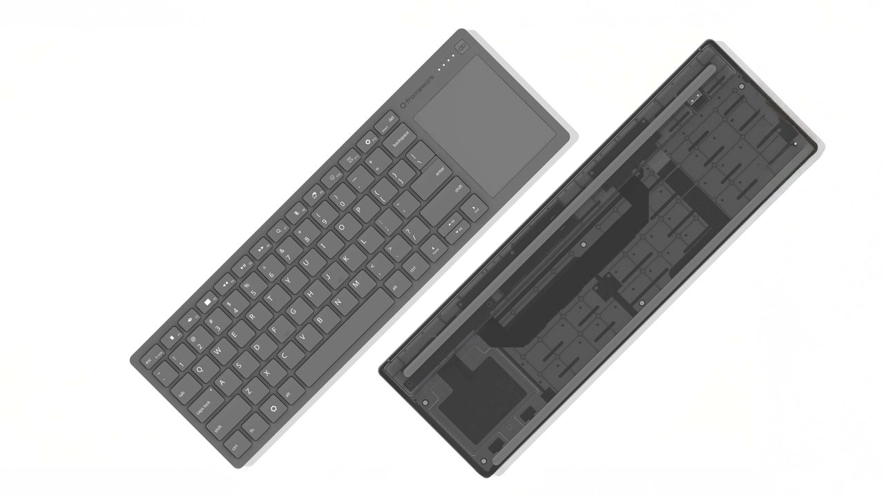 Buy this wireless couch keyboard in full or in bits and build your own