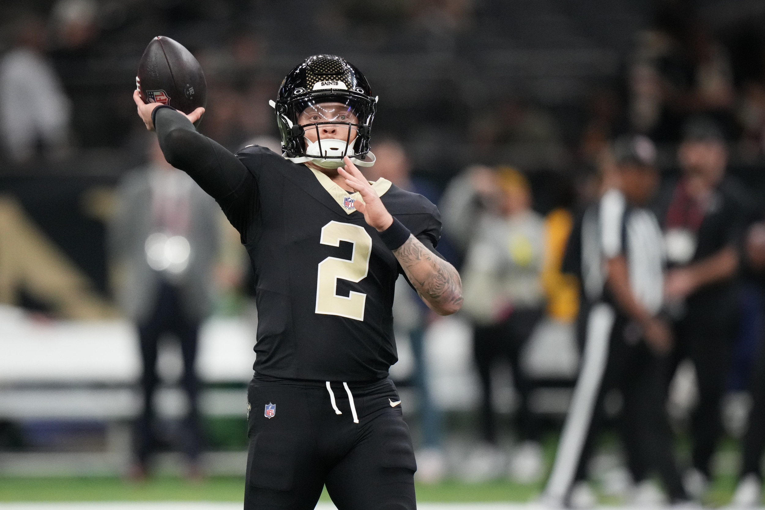 Saints open to Spencer Rattler trade before draft