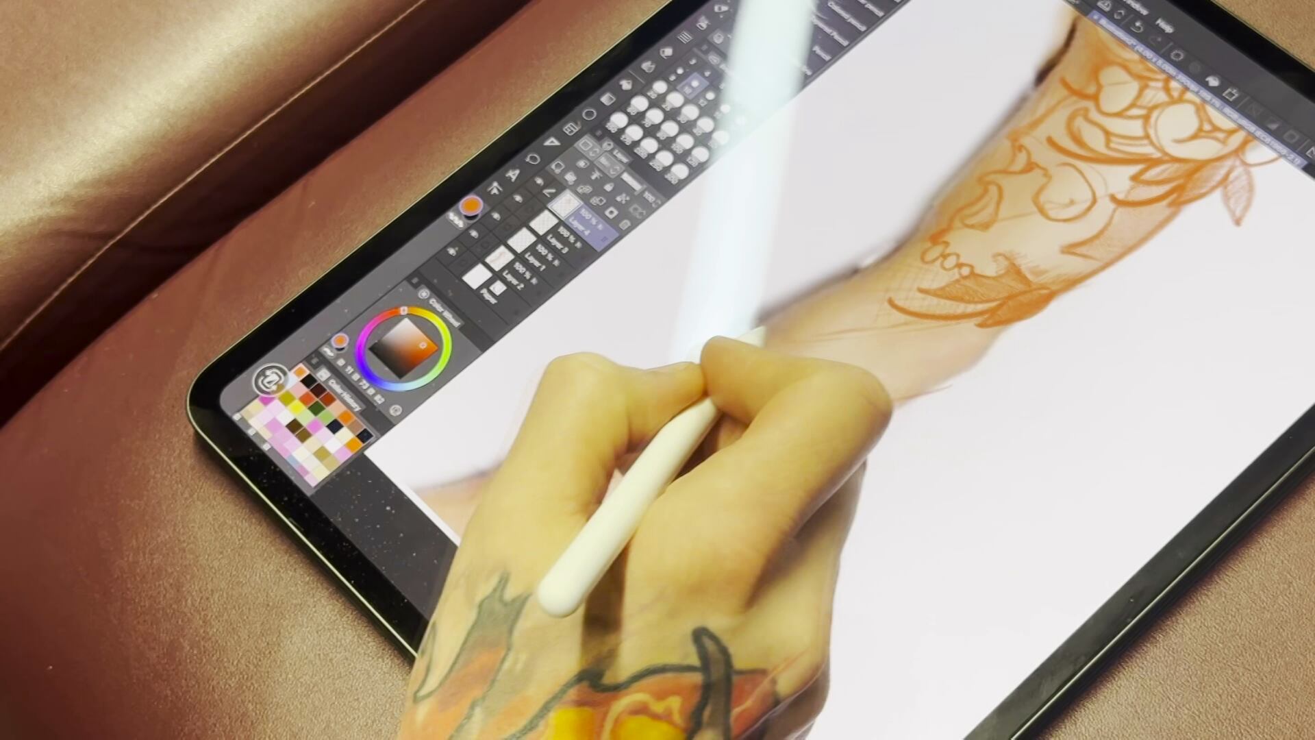 Tattoo artist fights AI influence with every design