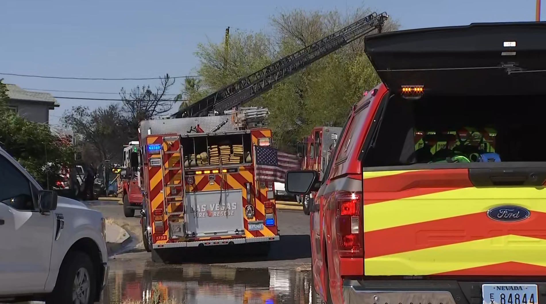 5 people displaced after North Las Vegas fire, officials say