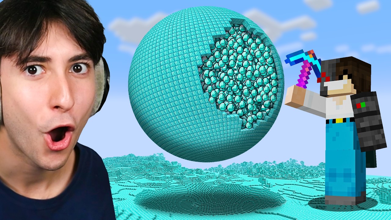 Minecraft, but you mine infinite diamonds