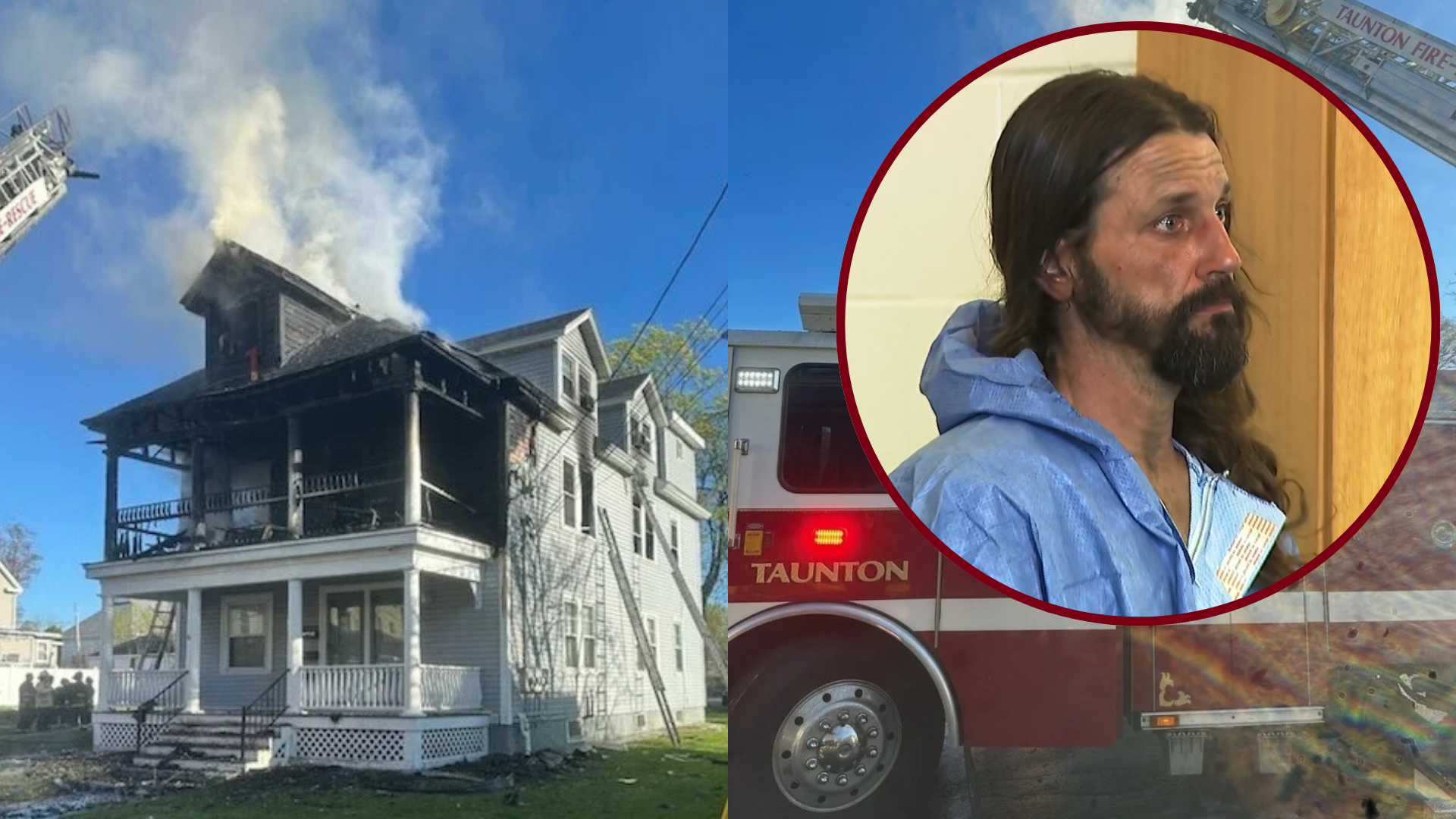 Man facing arson, attempted murder charges in Taunton house fire