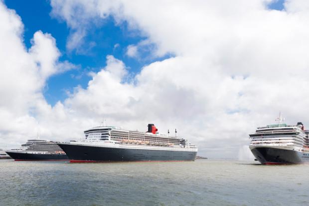 Iconic fleet of cruise ships set to unite for first time