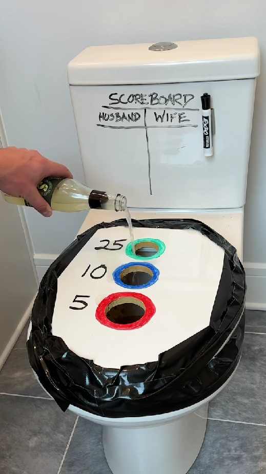 Creative bathroom DIY hacks with a funny twist