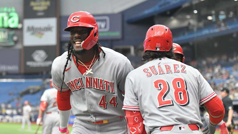 Eugenio Suárez called his shot on Dane Myers before first Reds home run