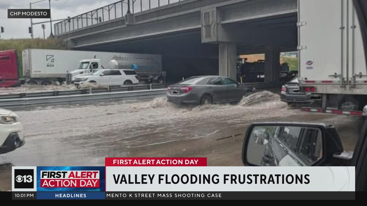 Spring storm brings flooding frustrations to Central Valley
