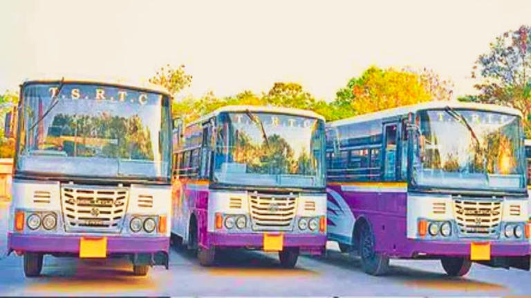 Telangana RTC strike today: Compensation against free bus travel for ...